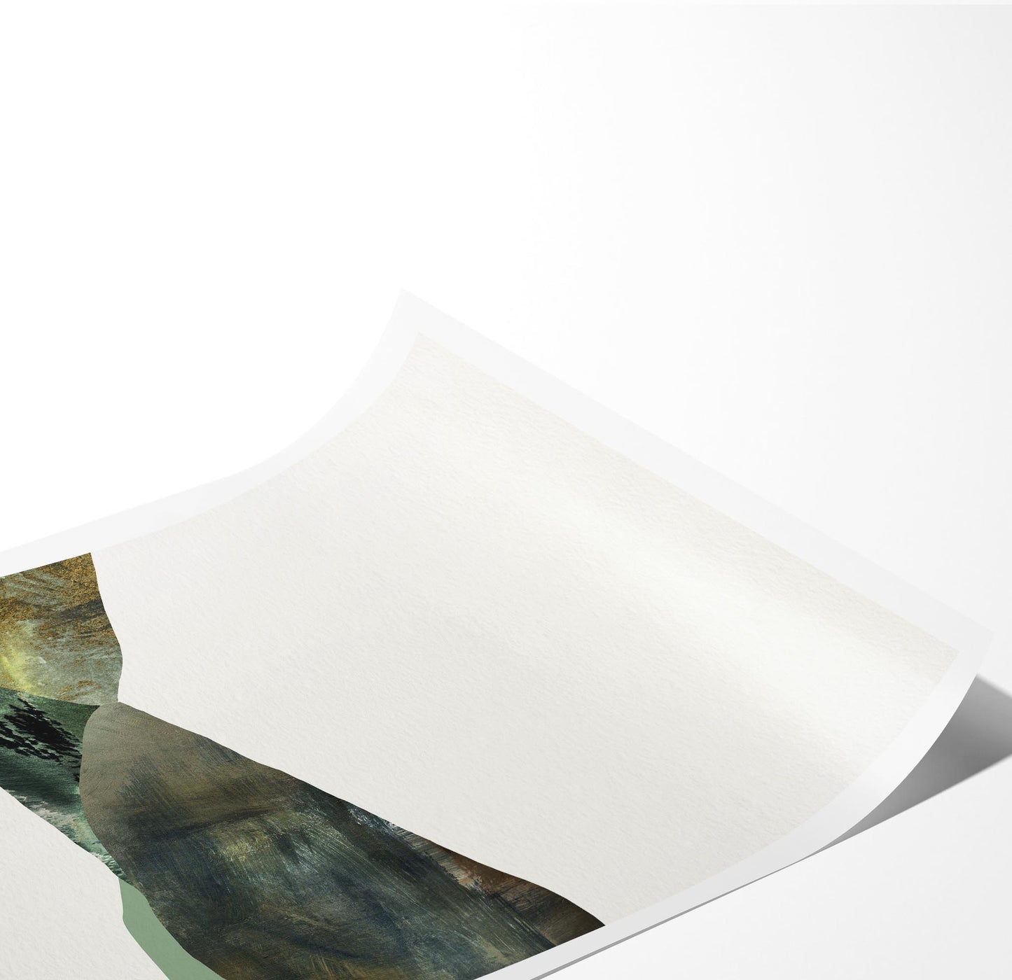 Emerald Collage Landscape II