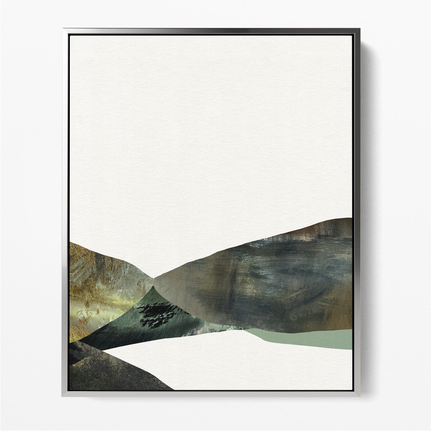 Emerald Collage Landscape II