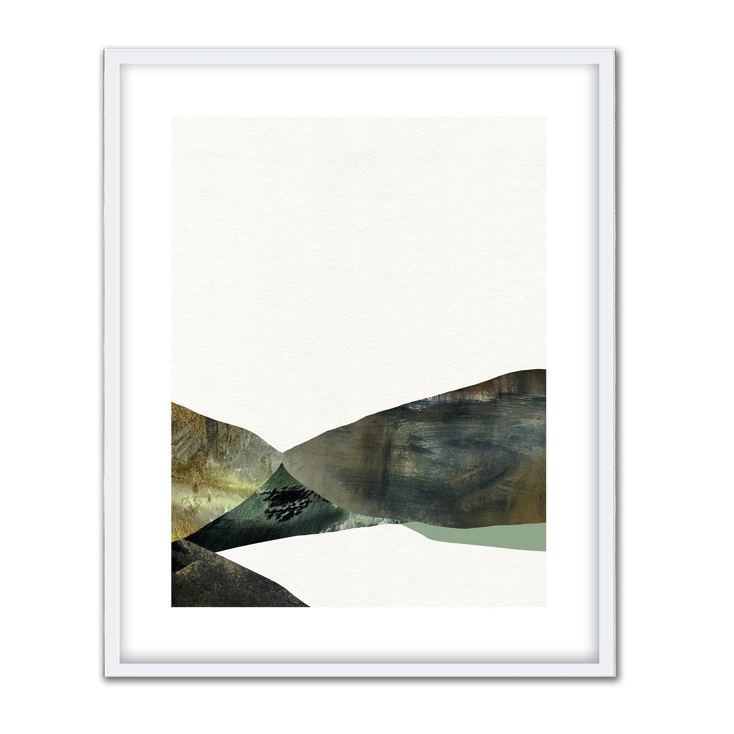 Emerald Collage Landscape II