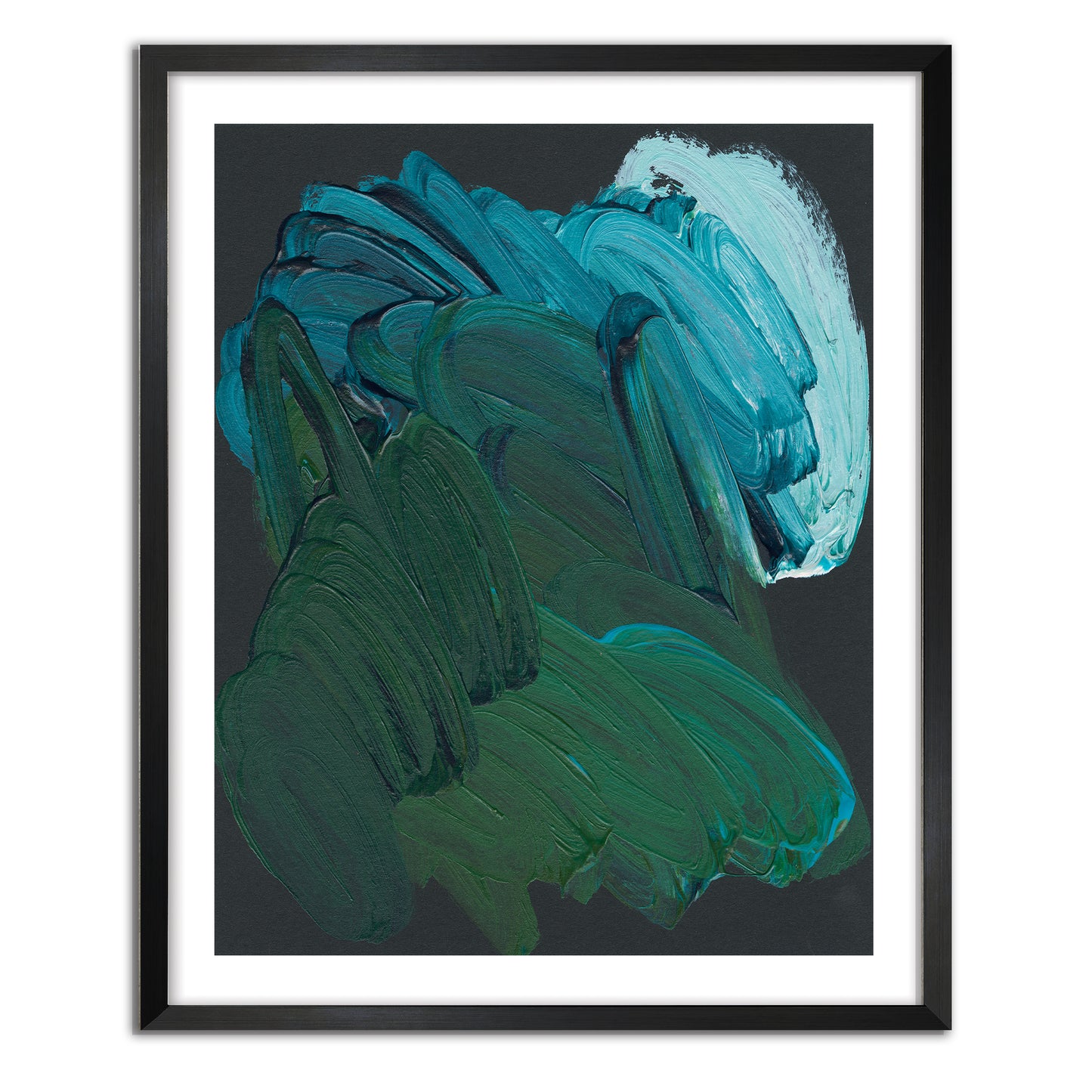 Brushstroke Green III