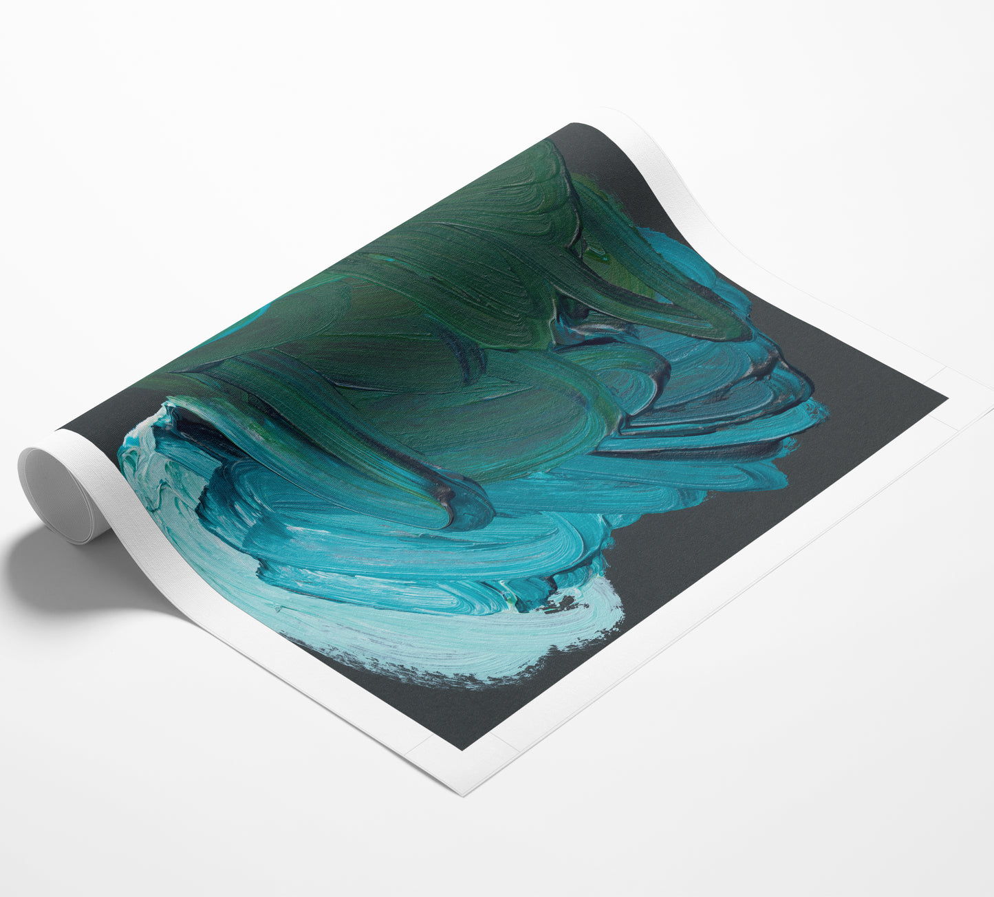 Brushstroke Green III