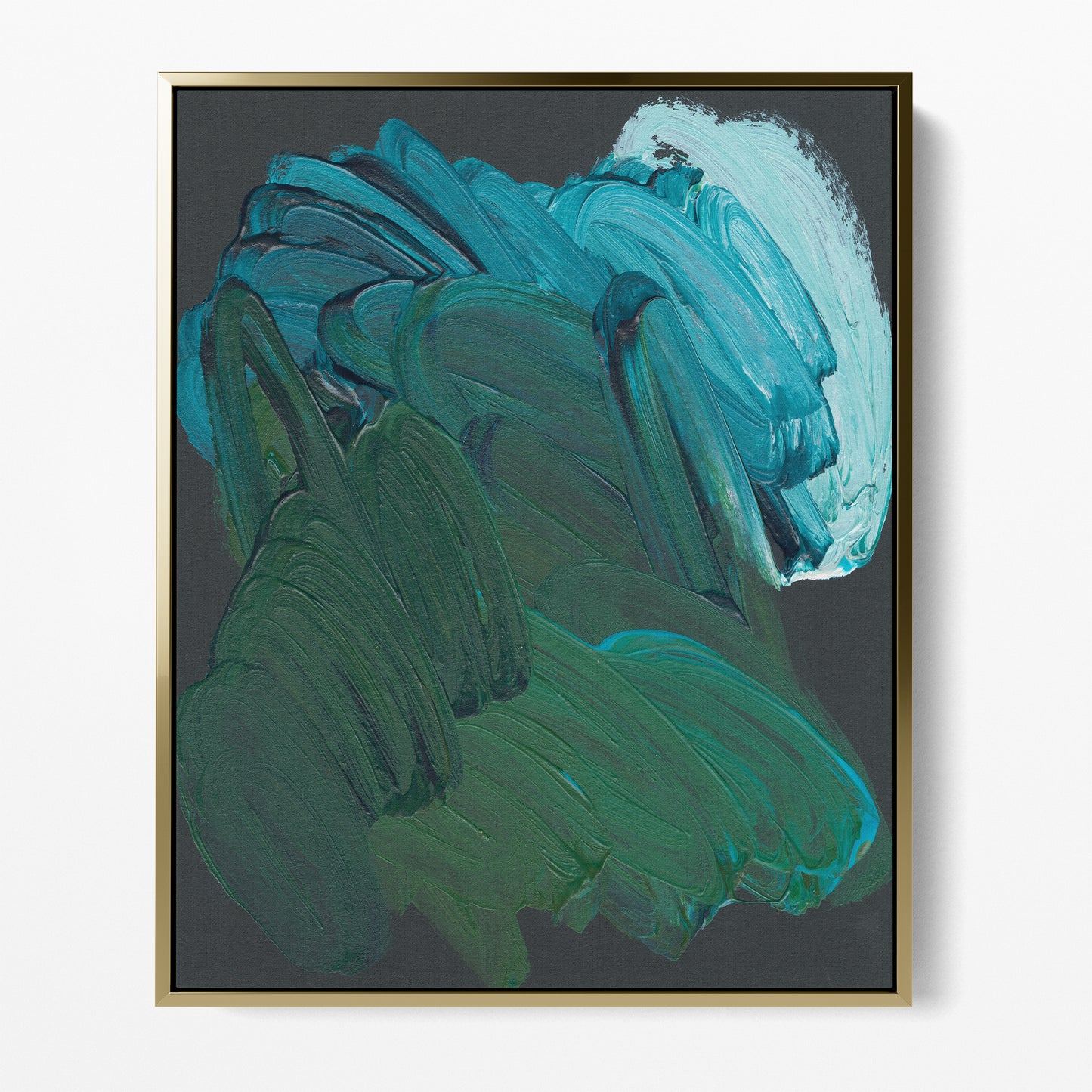 Brushstroke Green III