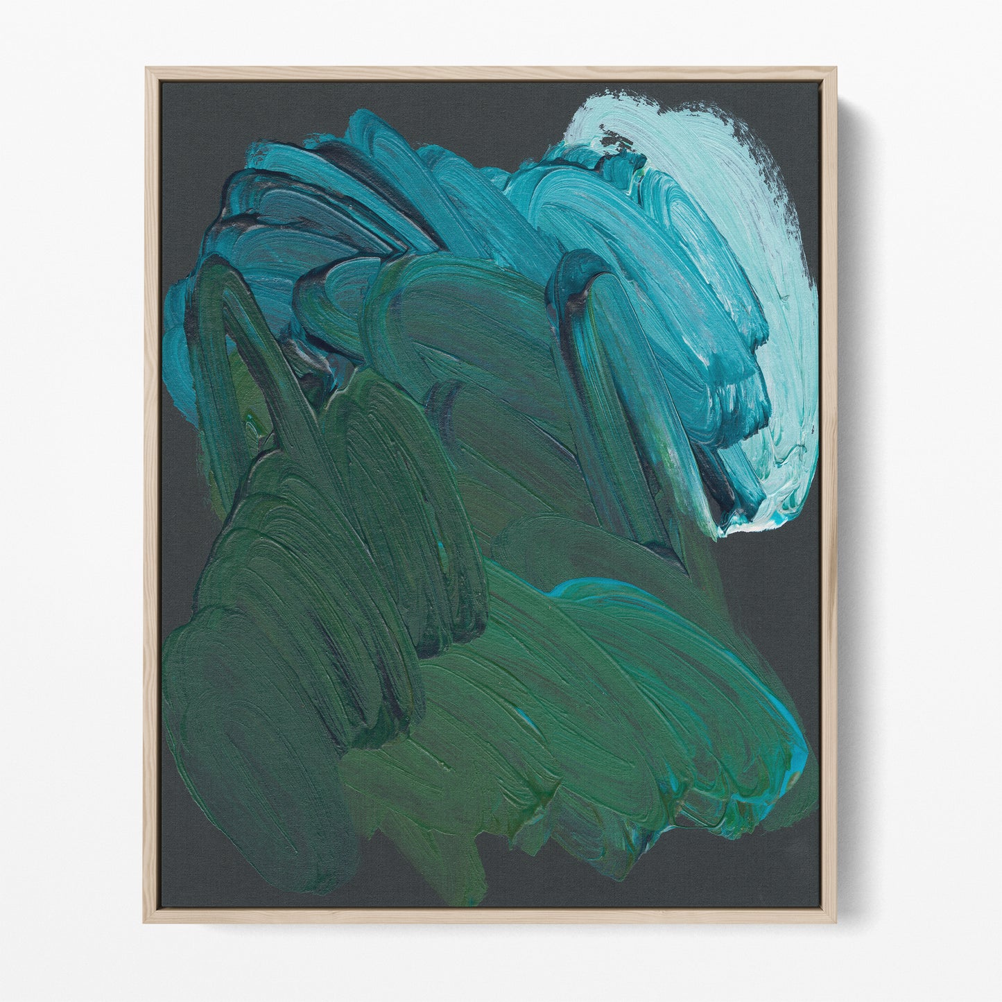 Brushstroke Green III