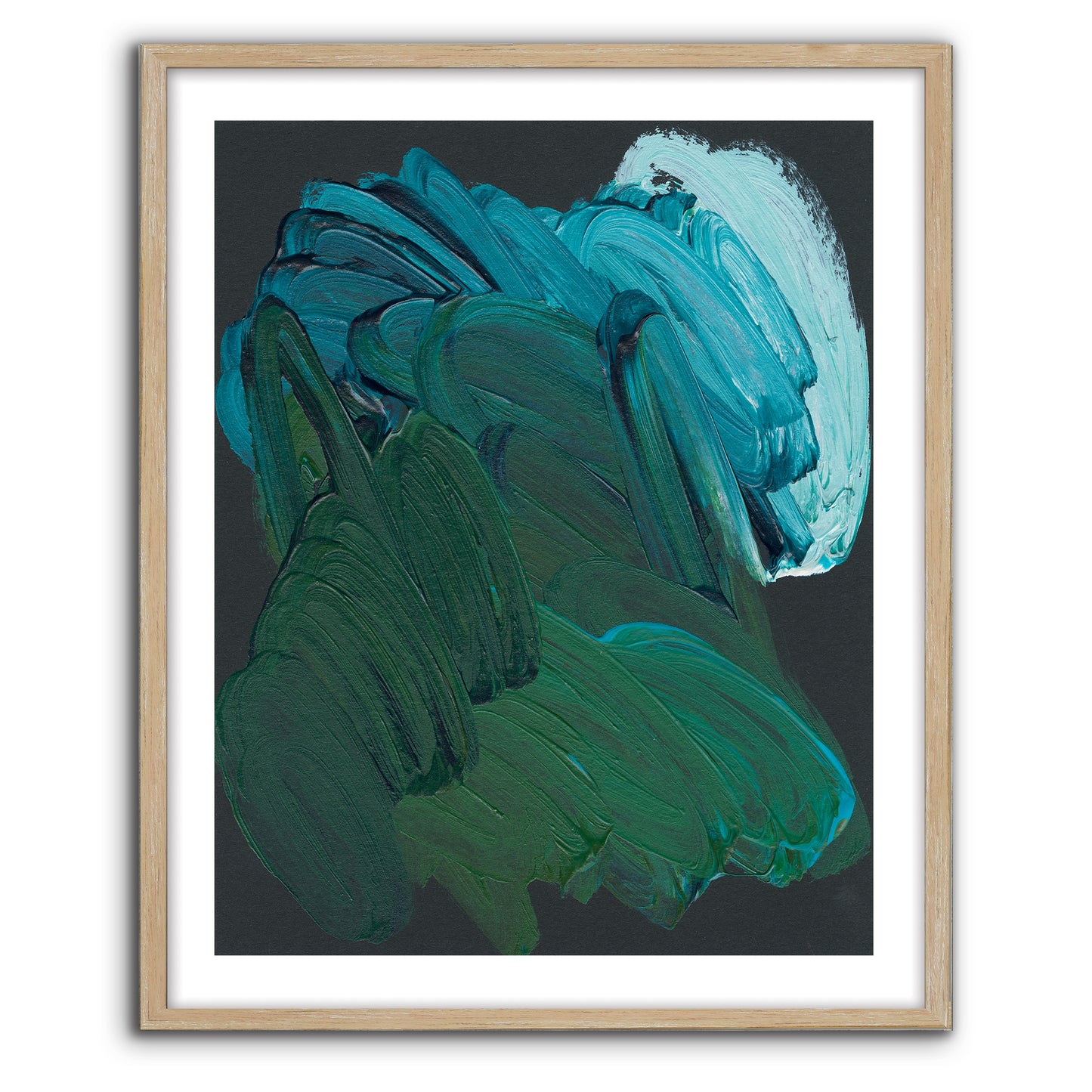Brushstroke Green III