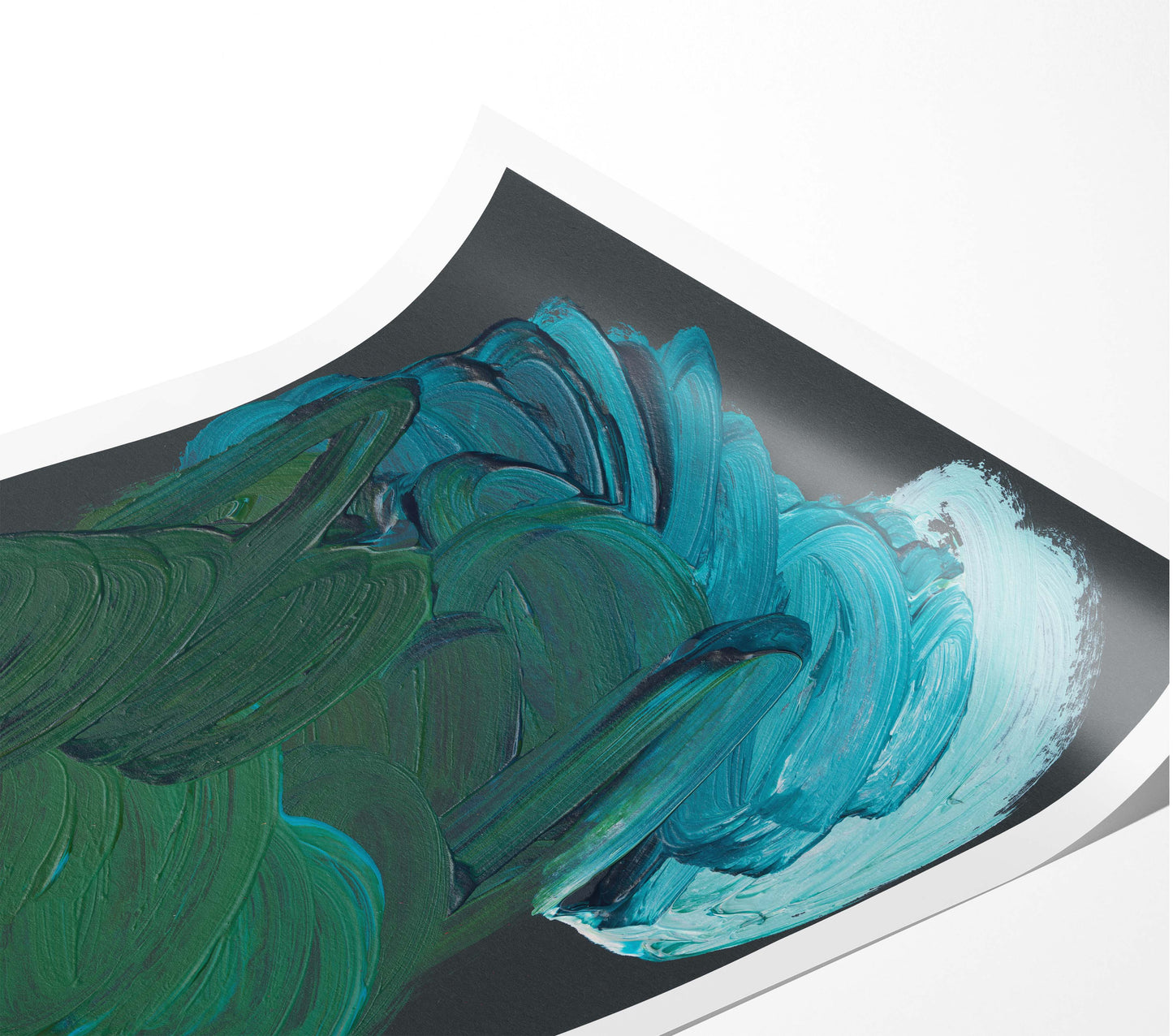 Brushstroke Green III