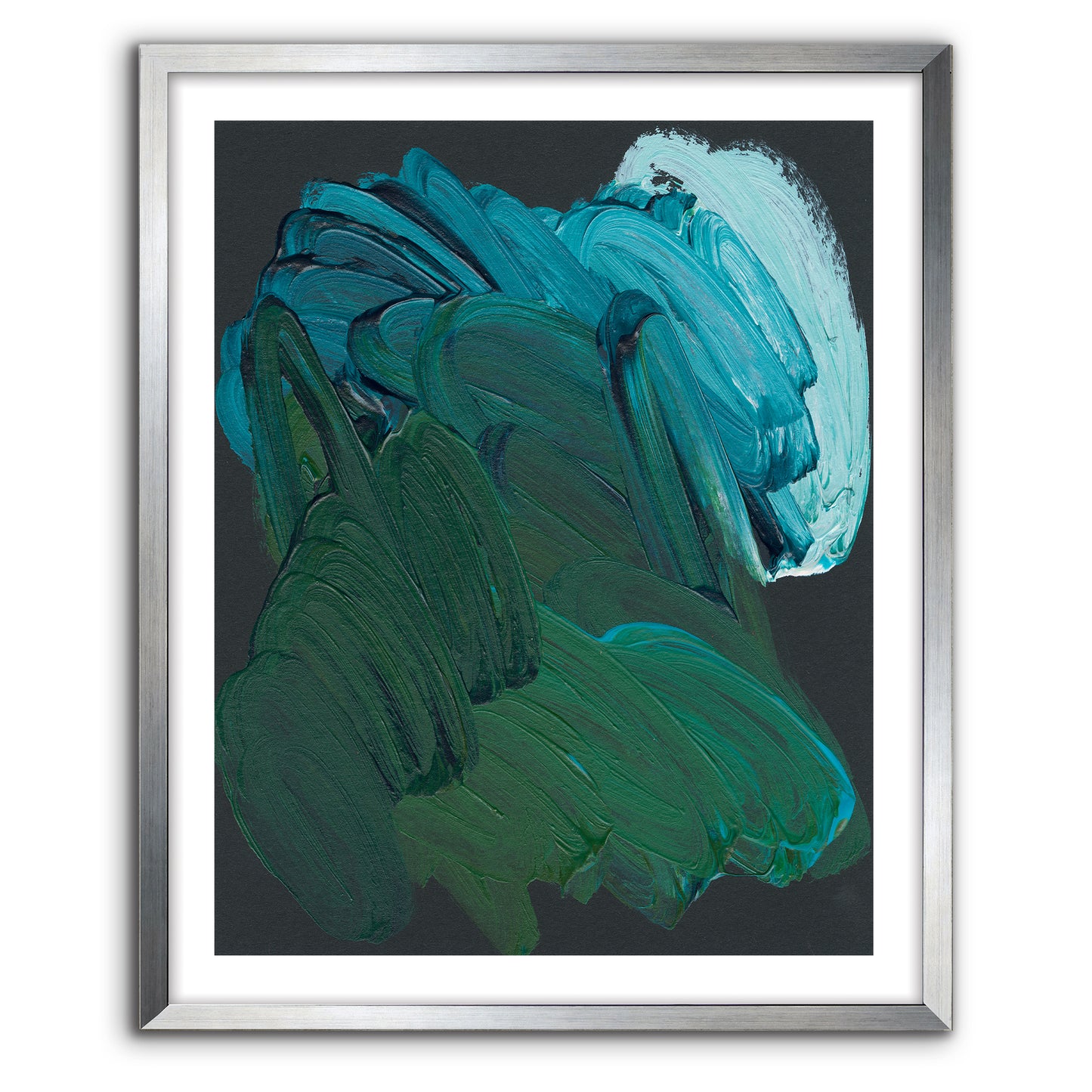 Brushstroke Green III
