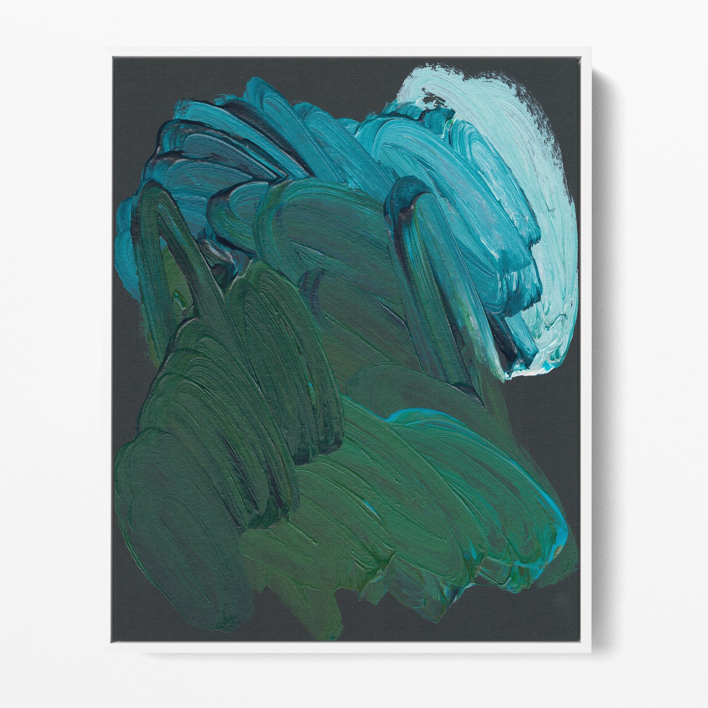 Brushstroke Green III