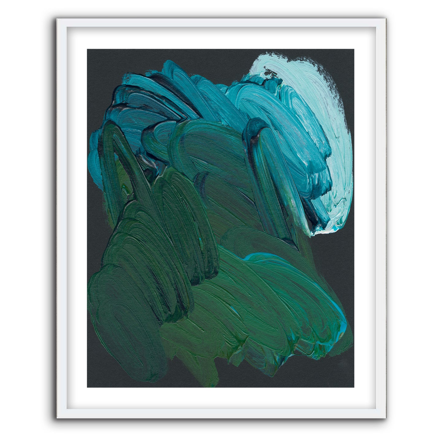 Brushstroke Green III
