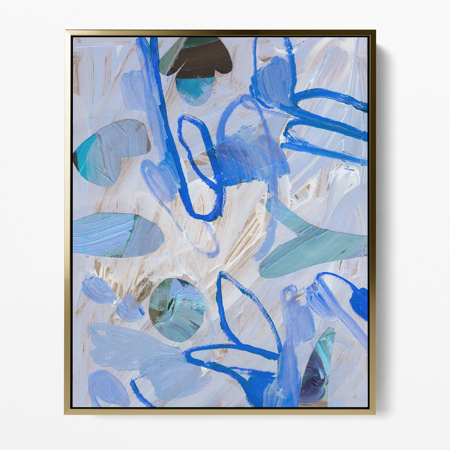 Spring Blue Foliage I