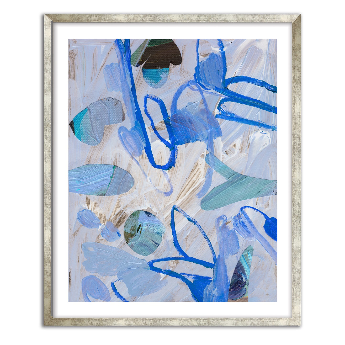 Spring Blue Foliage I