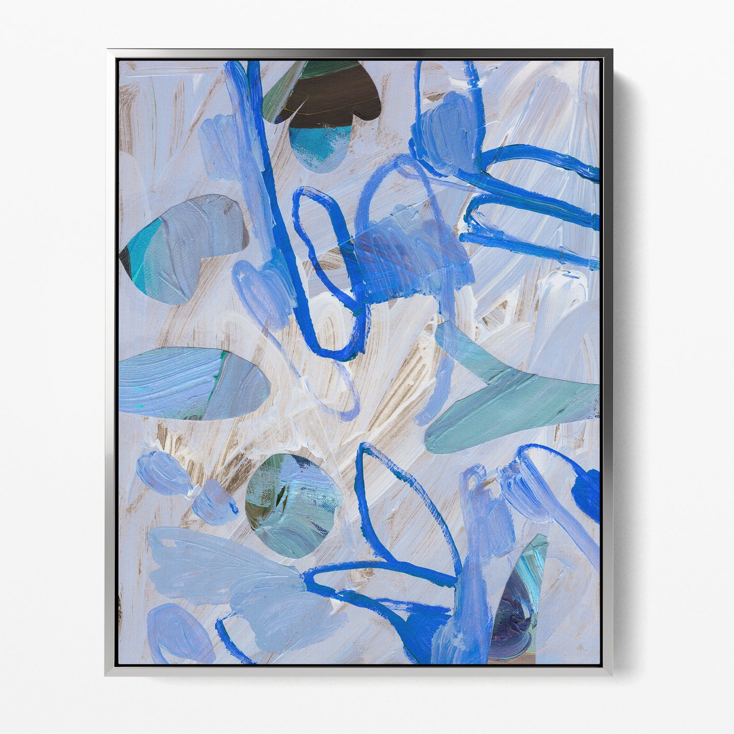 Spring Blue Foliage I