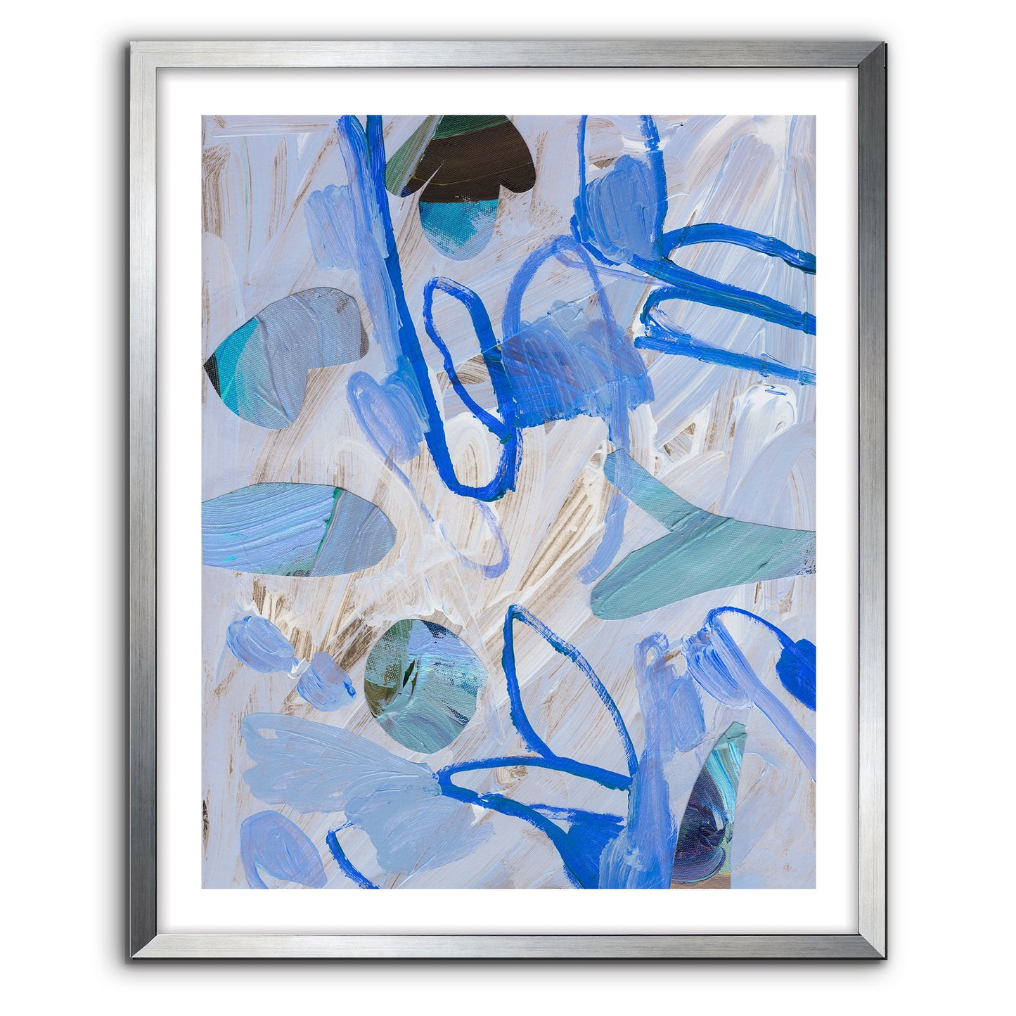 Spring Blue Foliage I