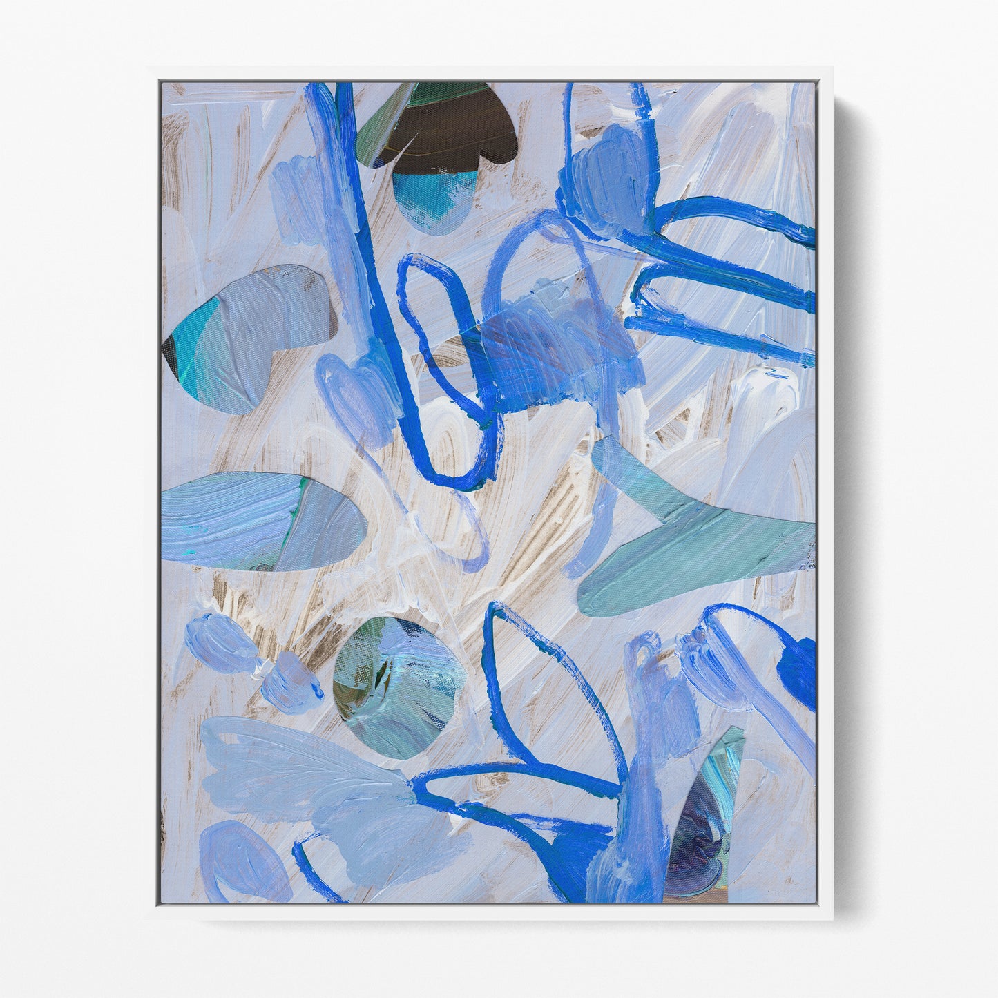 Spring Blue Foliage I