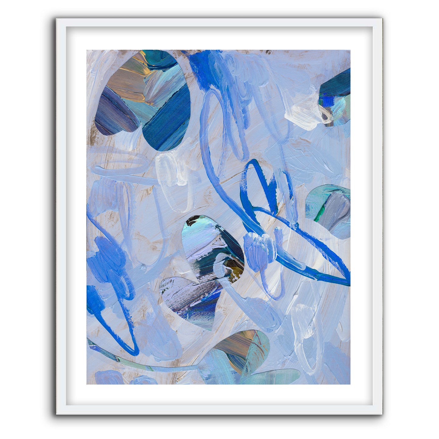 Spring Blue Foliage II